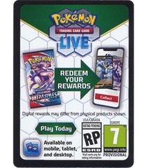 Pokemon SV6.5 Shrouded Fable Booster Pack Code Card